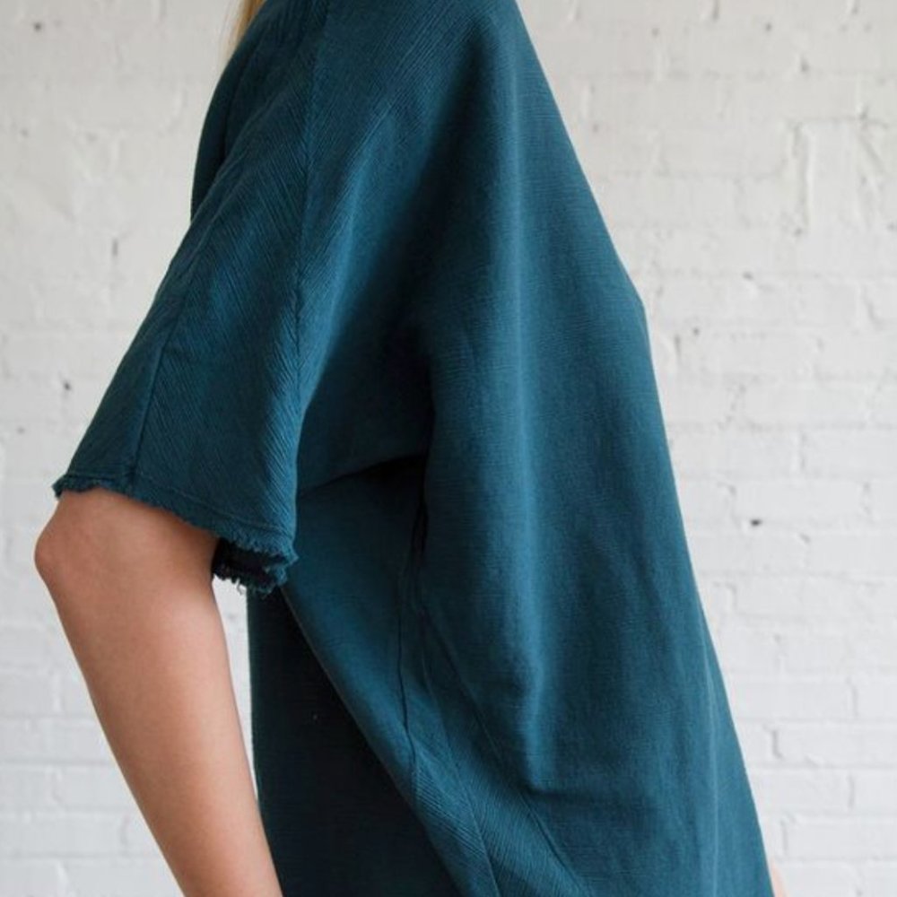 Black Crane Origami Top (drapey + relaxed)